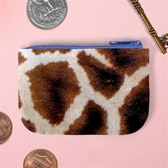 Giraffe Skin Texture Mini Coin Purse from ArtsNow.com Back