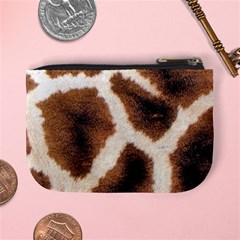 Giraffe Skin Texture Mini Coin Purse from ArtsNow.com Back