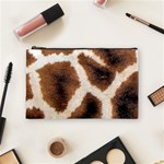 Giraffe Skin Texture Cosmetic Bag (Medium)