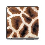 Giraffe Skin Texture Memory Card Reader (Square 5 Slot)