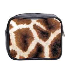 Giraffe Skin Texture Mini Toiletries Bag (Two Sides) from ArtsNow.com Back