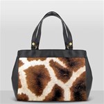 Giraffe Skin Texture Oversize Office Handbag (2 Sides)