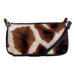 Giraffe Skin Texture Shoulder Clutch Bag