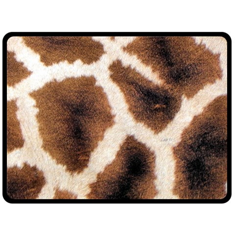 Giraffe Skin Texture Fleece Blanket (Large) from ArtsNow.com 80 x60  Blanket Front