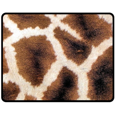 Giraffe Skin Texture Fleece Blanket (Medium) from ArtsNow.com 60 x50  Blanket Front