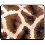 Giraffe Skin Texture Fleece Blanket (Medium)