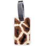 Giraffe Skin Texture Luggage Tag (one side)