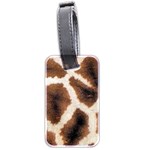 Giraffe Skin Texture Luggage Tag (two sides)