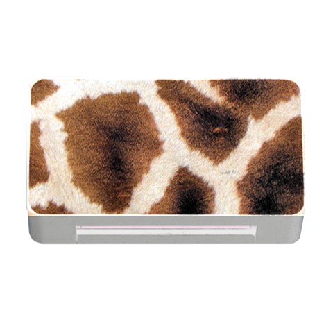 Giraffe Skin Texture Memory Card Reader with CF from ArtsNow.com Front