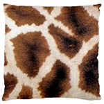 Giraffe Skin Texture Large Cushion Case (One Side)