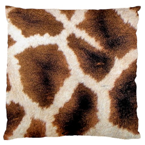 Giraffe Skin Texture Large Cushion Case (Two Sides) from ArtsNow.com Front