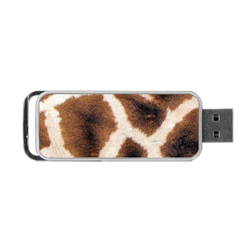 Giraffe Skin Texture Portable USB Flash (One Side) from ArtsNow.com Front