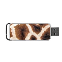 Giraffe Skin Texture Portable USB Flash (Two Sides) from ArtsNow.com Front