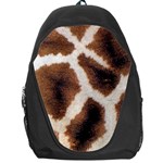 Giraffe Skin Texture Backpack Bag