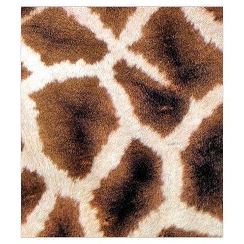 Giraffe Skin Texture Drawstring Pouch (Small) from ArtsNow.com Front