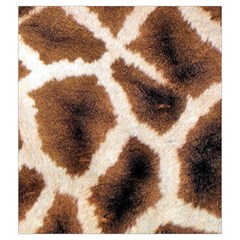 Giraffe Skin Texture Drawstring Pouch (Medium) from ArtsNow.com Front