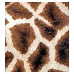 Giraffe Skin Texture Drawstring Pouch (Large) from ArtsNow.com Front