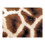 Giraffe Skin Texture Two Sides Premium Plush Fleece Blanket (Mini)