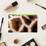 Giraffe Skin Texture Cosmetic Bag (XS)