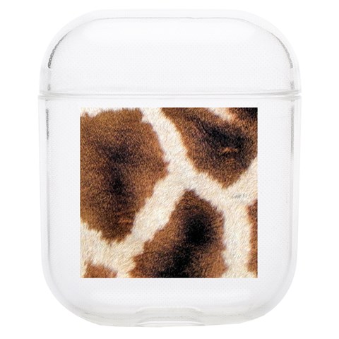 Giraffe Skin Texture Soft TPU AirPods 1/2 Case from ArtsNow.com Front