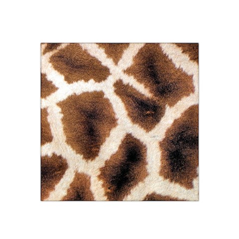 Giraffe Skin Texture Satin Bandana Scarf 22  x 22  from ArtsNow.com Front