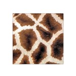 Giraffe Skin Texture Satin Bandana Scarf 22  x 22 