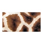 Giraffe Skin Texture Satin Wrap 35  x 70 