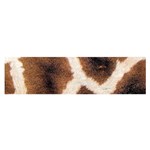 Giraffe Skin Texture Oblong Satin Scarf (16  x 60 )