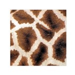 Giraffe Skin Texture Square Satin Scarf (30  x 30 )