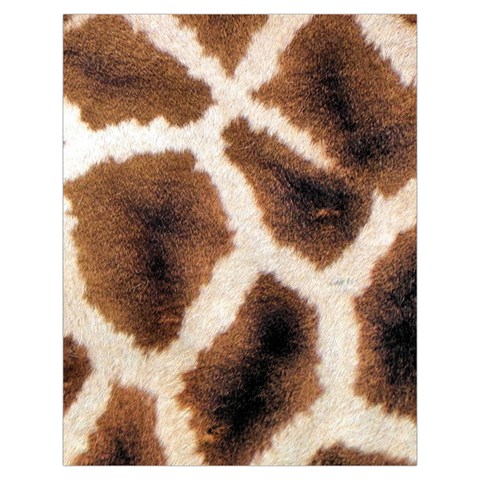 Giraffe Skin Texture Toiletries Pouch from ArtsNow.com Back