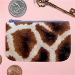 Giraffe Skin Texture Large Coin Purse