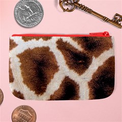 Giraffe Skin Texture Large Coin Purse from ArtsNow.com Back