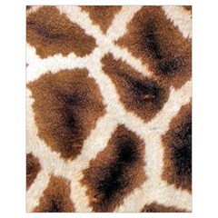 Giraffe Skin Texture Drawstring Pouch (XL) from ArtsNow.com Front