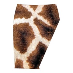 Giraffe Skin Texture Midi Wrap Pencil Skirt from ArtsNow.com  Front Right 