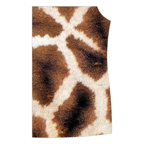 Giraffe Skin Texture Women s Button Up Vest from ArtsNow.com Front Left