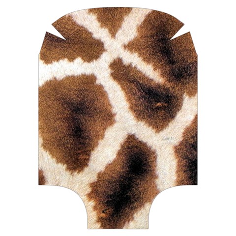 Giraffe Skin Texture Luggage Cover (Medium) from ArtsNow.com Back