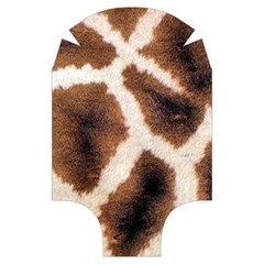 Giraffe Skin Texture Luggage Cover (Small) from ArtsNow.com Back