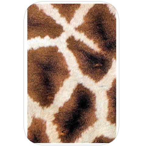 Giraffe Skin Texture Belt Pouch Bag (Large) from ArtsNow.com Back