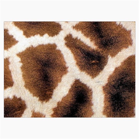 Giraffe Skin Texture Roll Up Canvas Pencil Holder (L) from ArtsNow.com Front