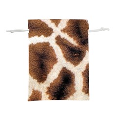 Giraffe Skin Texture Lightweight Drawstring Pouch (S) from ArtsNow.com Front