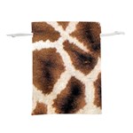 Giraffe Skin Texture Lightweight Drawstring Pouch (S)