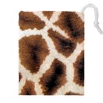 Giraffe Skin Texture Drawstring Pouch (4XL)