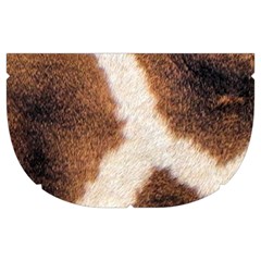 Giraffe Skin Texture Make Up Case (Medium) from ArtsNow.com Side Left