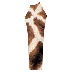 Giraffe Skin Texture Women s Long Sleeve Raglan T Sleeve Left