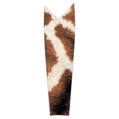 Giraffe Skin Texture Women s Long Sleeve Raglan T Right Sleeve Side