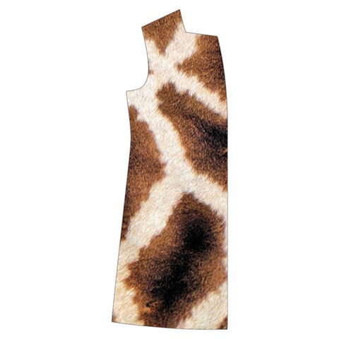 Giraffe Skin Texture Kids  Long Sleeve Velvet Lounge Robe from ArtsNow.com Front Right