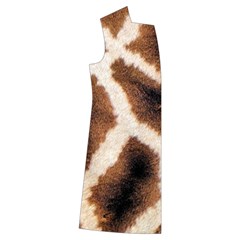 Giraffe Skin Texture Kids  Long Sleeve Velvet Lounge Robe from ArtsNow.com Front Right