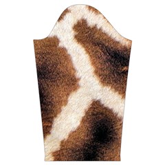 Giraffe Skin Texture Kids  Long Sleeve Velvet Lounge Robe from ArtsNow.com Sleeve Left