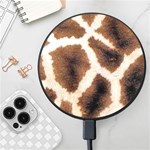 Giraffe Skin Texture Wireless Fast Charger(Black)