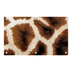 Giraffe Skin Texture Banner and Sign 5  x 3 